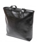 Фотография Классическая черная женская сумка-шоппер Shvigel 16365