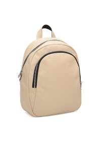 Женский кожаный бежевый рюкзак Ricco Grande 1l600-beige