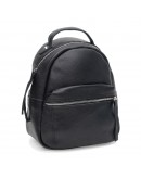 Фотография Кожаный женский черный рюкзачек Ricco Grande 1l605bl-black