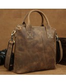 Фотография Мужская кожаная вертикальная сумка 11543 Tiding Leather