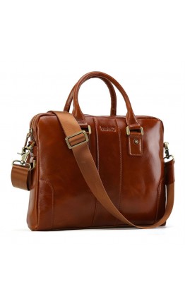 Мужская сумка-портфель из натуральной кожи tid1046 Tiding