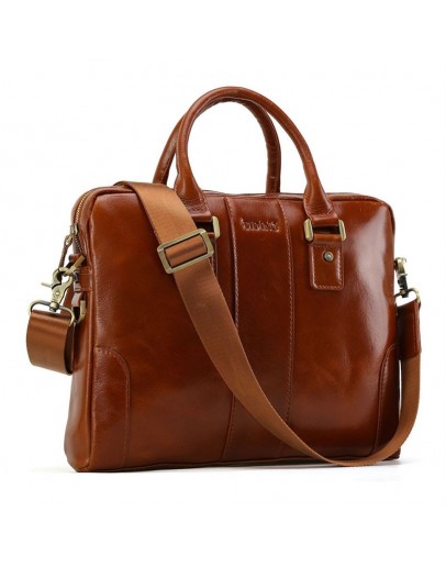 Фотография Мужская сумка-портфель из натуральной кожи tid1046 Tiding