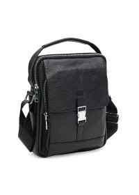 Мужская кожаная сумка Borsa Leather k19747-black