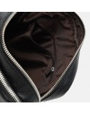 Фотография Мужская кожаная сумка на плечо Keizer K19748-black