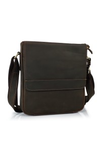 Мужская кожаная сумка на плече винтажная Tiding Bag B2-003R