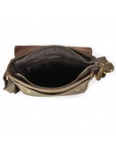 Фотография Мужская кожаная сумка на плече винтажная Tiding Bag B2-003R