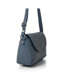 Фотография Женская кожаная сумка голубого цвета Grays F-AV-FV-002BL