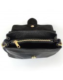 Фотография Женская кожаная черная сумочка Grays F-AV-FV-003A