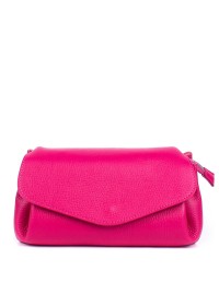 Женская розовая кожаная сумка через плечо Grays F-FL-BB-2104F