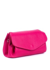 Женская розовая кожаная сумка через плечо Grays F-FL-BB-2104F