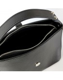 Фотография Женская черная кожаная сумка c ручкой Grays F-FL-BB-6123A