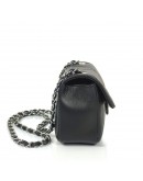Фотография Женская черная кожаная сумка Grays F-S-BB-1293A