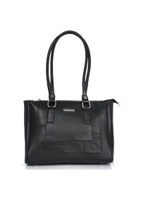 Классическая черная женская деловая сумка Karya F-S-BB-5022A
