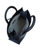 Фотография Женская черная кожаная вместительная сумка Grays F-S-GR-883A