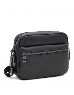 Мужская кожаная сумка Ricco Grande K16692bl-black