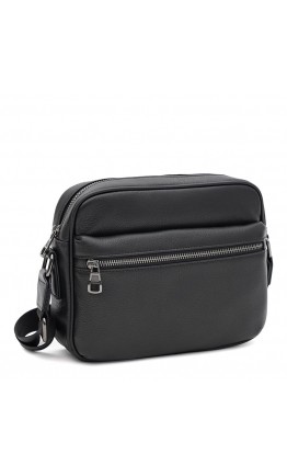 Мужская кожаная сумка Ricco Grande K16692bl-black