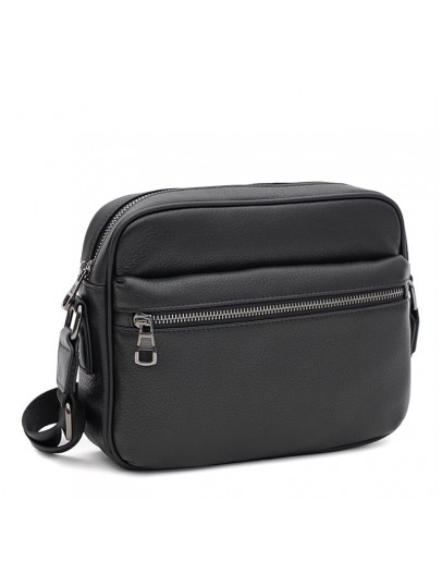 Фотография Мужская кожаная сумка Ricco Grande K16692bl-black
