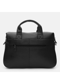 Черная кожаная мужская деловая сумка Ricco Grande K19005-black