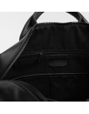 Фотография Черная кожаная мужская деловая сумка Ricco Grande K19005-black