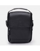 Фотография Mужская кожаная сумка на плечо - барсетка Keizer K19747a-black