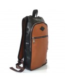 Фотография Кожаный мужской оригинальный коричневый рюкзак Tiding Bag S-JMD10-0006C