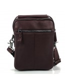 Фотография Мужская коричневая кожаная сумка - барсетка Tiding Bag S-JMD10-5005C