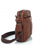 Фотография Мужской коричневый кожаный мессенджер Tiding Bag S-JMD10-8017C