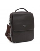 Фотография Мужская кожаная коричневая сумка - барсетка Ricco Grande T1tr0044br-brown
