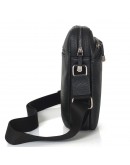 Фотография Мужская сумка через плечо черная кожаная Tavinchi TV-F-SM8-9686-4A