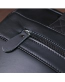 Фотография Деловая кожаная черная сумка для ноутбука Vintage 20680