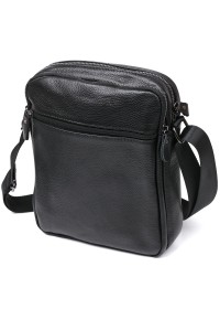 Кожаная мужская удобная сумка на плече Vintage 20677