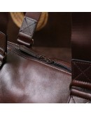 Фотография Кожаная коричневая сумка для командировок Vintage 20486