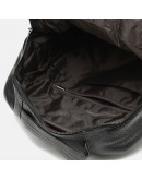 Фотография Мужской кожаный черный рюкзак Keizer K1519-black