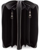 Фотография Черный кожаный клатч на два отделения Marco Coverna B5902B-1Q black