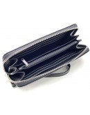Фотография Чёрный мужской кошелёк - клатч на молнии Newery N10003GA