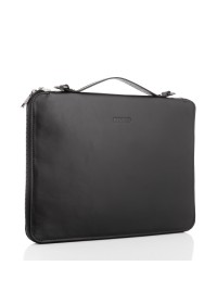 Кожаная черная папка под документы и ноутбук MacBook Pro 13 Newery N9003GA