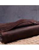 Фотография Мужской удобный клатч из винтажной натуральной кожи KARYA 21313