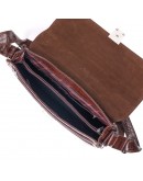 Фотография Мужской коричневый портфель из фактурной натуральной кожи KARYA 20938