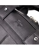 Фотография Кожаная черная мужская сумка - портфель KARYA 20872