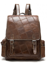 Рюкзак коричневый женский кожаный Vintage 20049