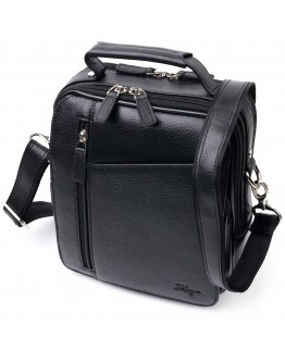 Кожаная практичная мужская сумка - барсетка KARYA 20899