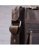 Фотография Кожаная мужская сумка для небольшого ноутбука SHVIGEL 11109