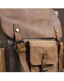 Фотография Серый рюкзак с карманами вместительный Vintage 20111