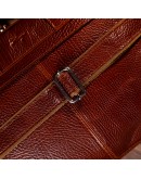 Фотография Универсальная кожаная мужская сумка-портфель на плечо и в руку KARYA 20936
