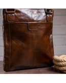 Сумка мужская Vintage 14091 Коричневая