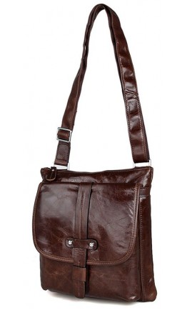 Сумка мужская Vintage 14091 Коричневая