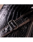 Фотография Вместительный мужской черный кожаный портфель KARYA 20939