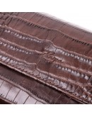 Фотография Вместительный коричневый кожаный фирменный мужской клатч KARYA 20910