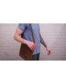 Мужская матовая винтажная сумка на плечо Vintage 14804