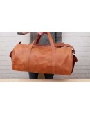 Дорожная коричневая винтажная сумка Grande Pelle 11047